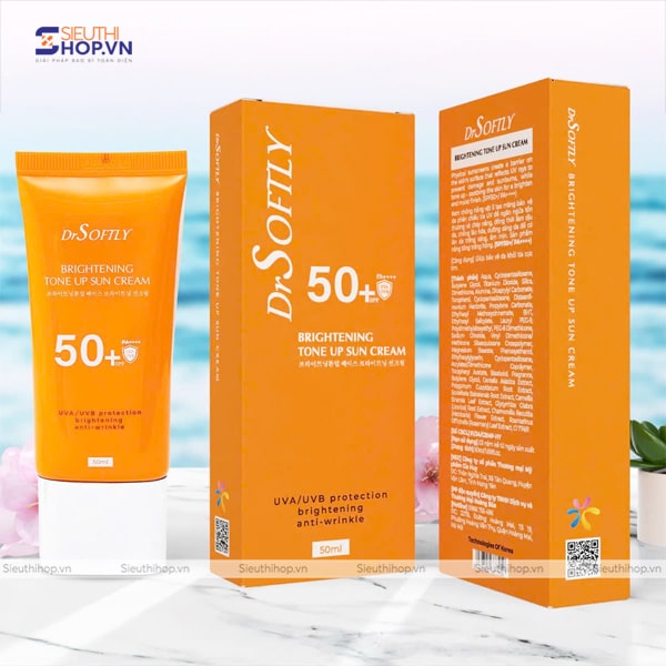 In hộp giấy đựng kem chống nắng