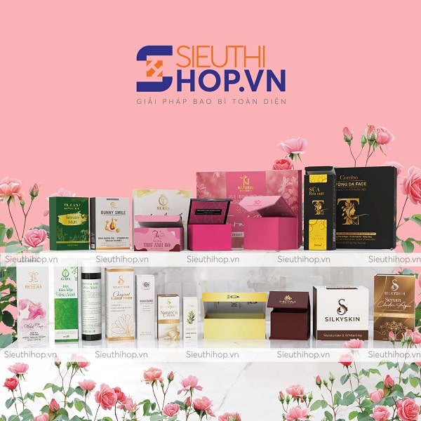 In hộp giấy đựng kem body, kem face, kem trộn