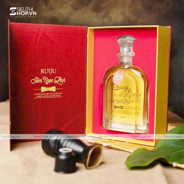 In hộp giấy đựng sâm