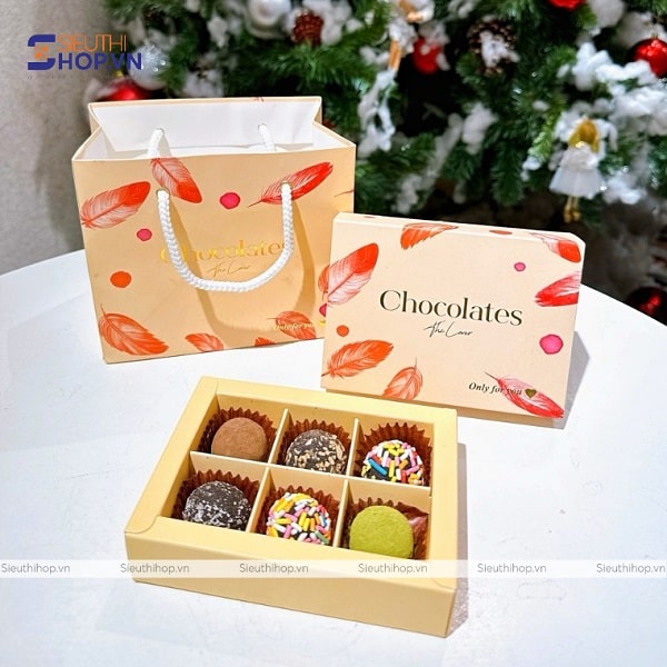 In hộp giấy đựng Socola