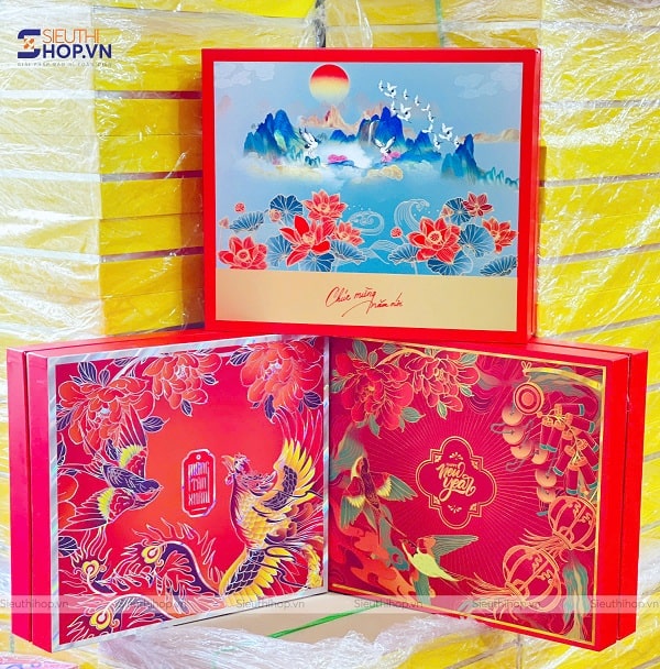 In bao bì hộp quà tết cao cấp 2025